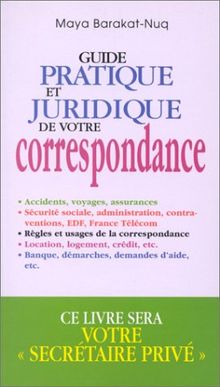 Guide pratique et juridique de la correspondance