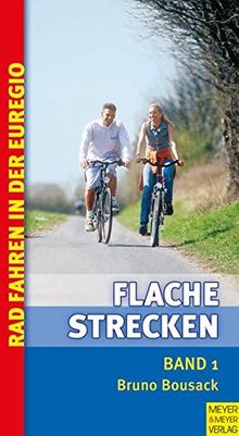 Rad fahren auf flachen Strecken der Euregio 1