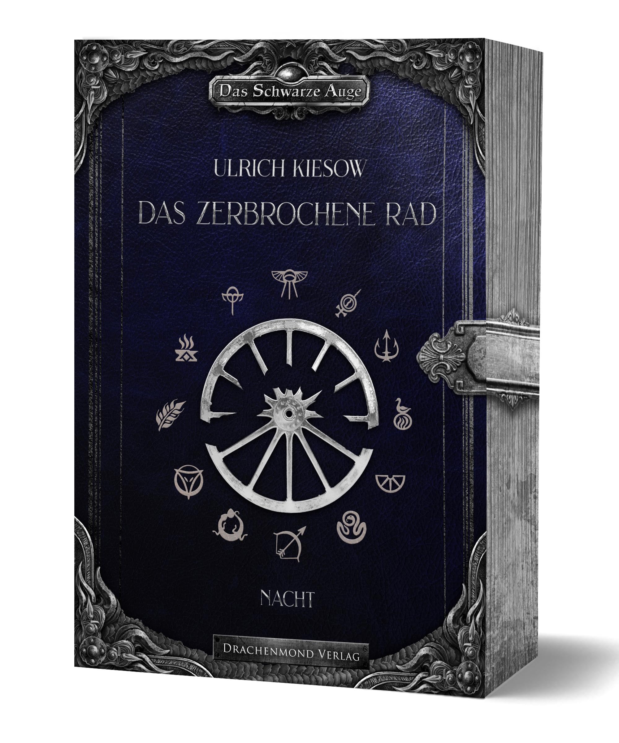 Das zerbrochene Rad - Nacht: Softcover mit Farbschnitt-Garantie (Das schwarze Auge)