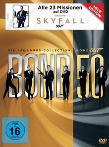 James Bond 007: Die Jubiläums-Collection inkl. Skyfall (23 Discs)