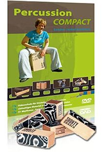 Shaker COMPACT. DVD "Percussion COMPACT" mit Shaker aus Holz