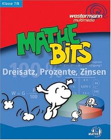 Mathe-Bits. Dreisatz, Prozente, Zinsen. Klasse 7/8.