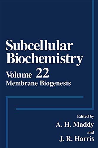 Membrane Biogenesis (Subcellular Biochemistry, 22, Band 22)