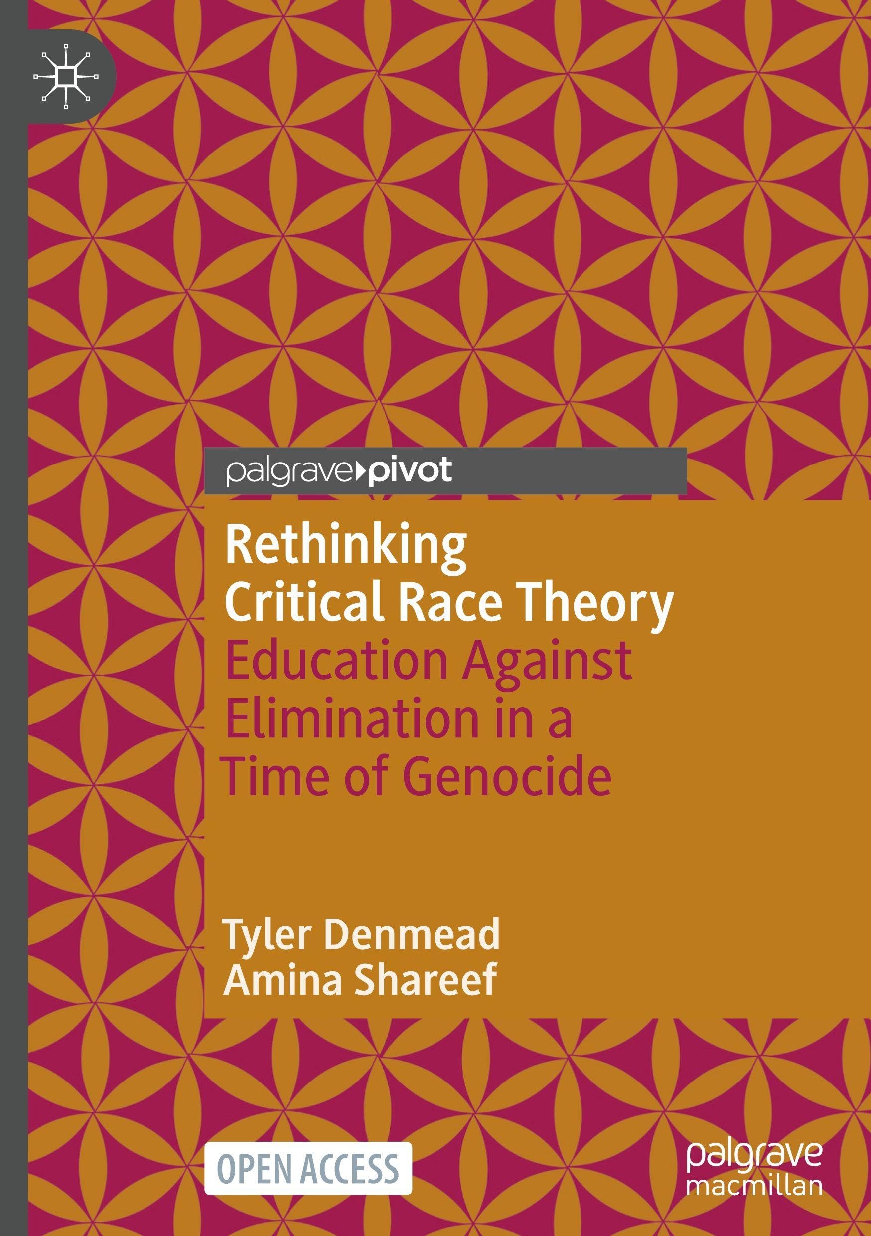 Rethinking Critical Race Theory: Education Against Elimination in a Time of Genocide (Palgrave Studies in Race, Inequality and Social Justice in Education)
