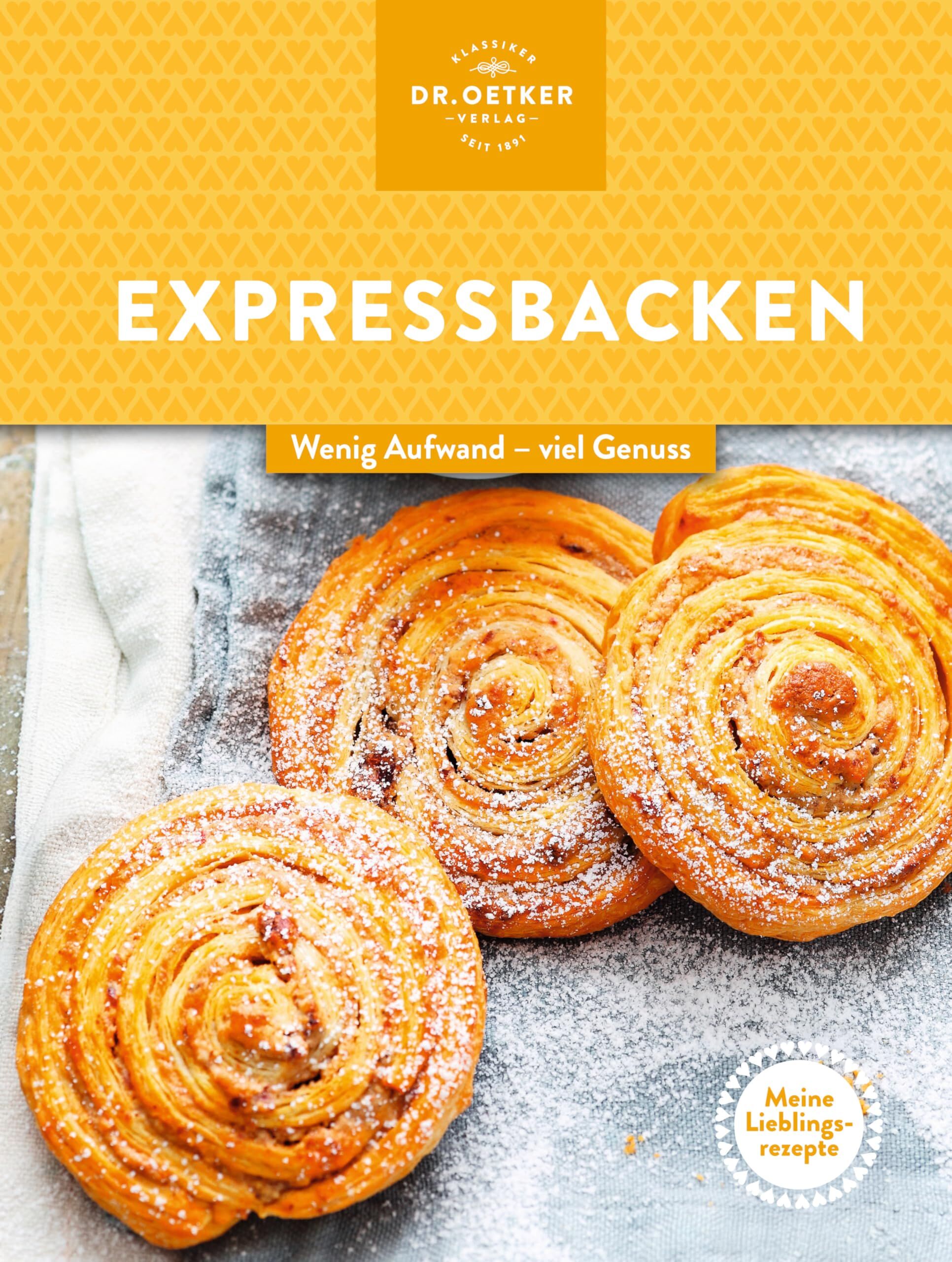 Verlag, Oetker/Meine Lieblingsrezepte: Expressbacken - Neuware