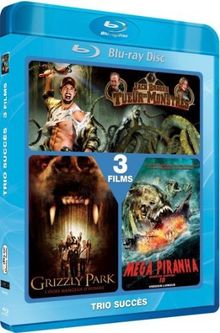 Jack Brooks + Grizzly Park + Mega Piranha [Blu-ray]