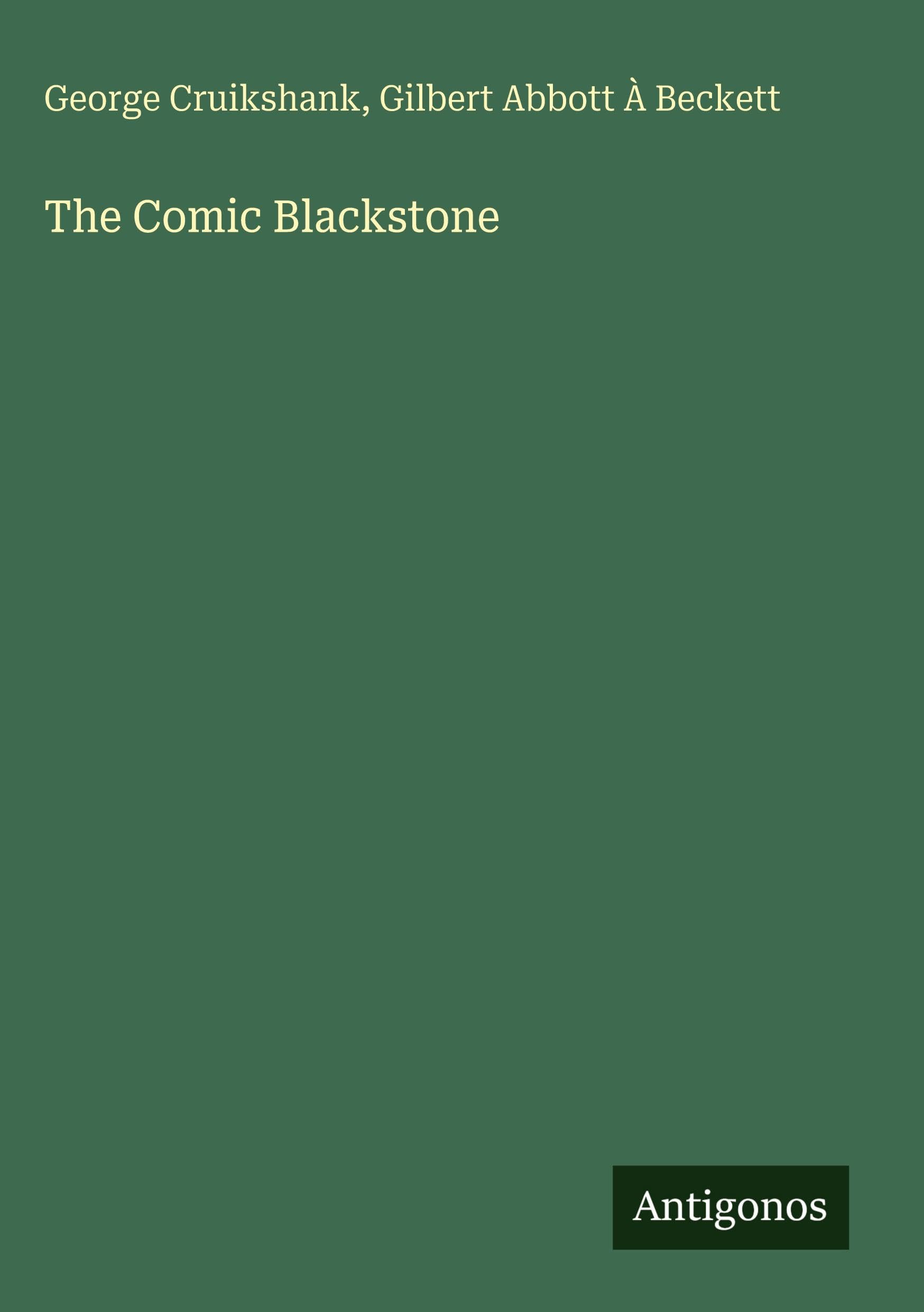 The Comic Blackstone