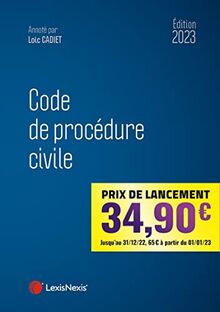 Code de procédure civile 2023