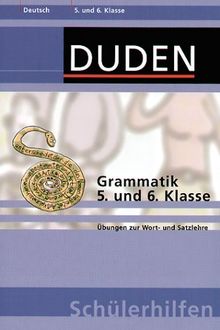 Duden Schülerhilfen, Grammatik, 5. und 6. Klasse