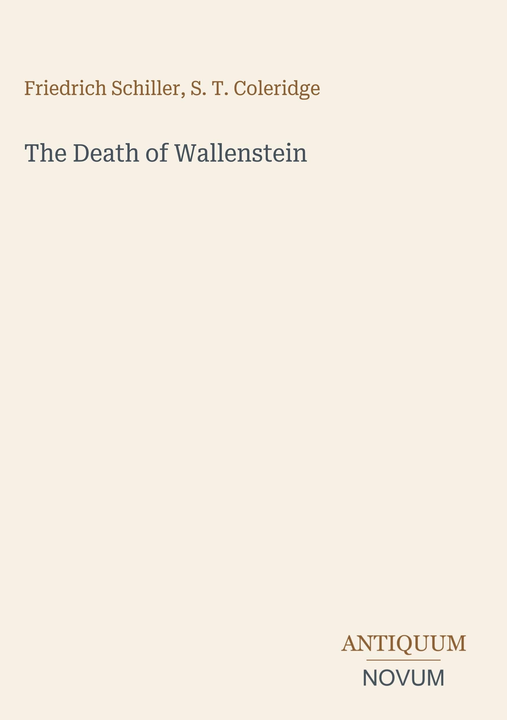 The Death of Wallenstein