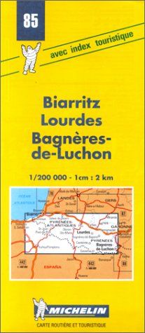 Michelin Karten, Bl.85 : Biarritz, Lourdes, Bagneres-de-Luchon (Michelin Maps)