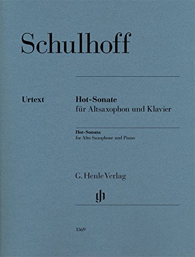 Hot-Sonate für Altsaxophon und Klavier