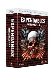 Expendables - intégrale 1 à 4 4k ultra hd