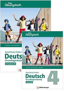 Anschluss finden / Deutsch 4 – Das Übungsheft – Grundlagentraining: Leseheft und Arbeitsheft: Grundlagentraining Klasse 4