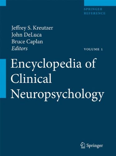 Encyclopedia of Clinical Neuropsychology