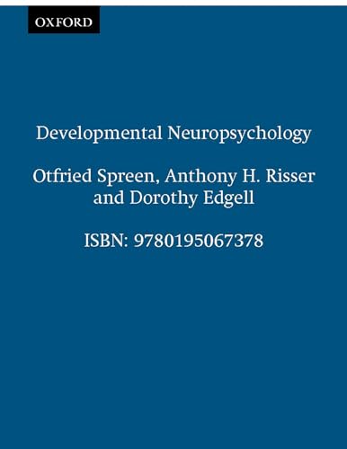 Developmental Neuropsychology