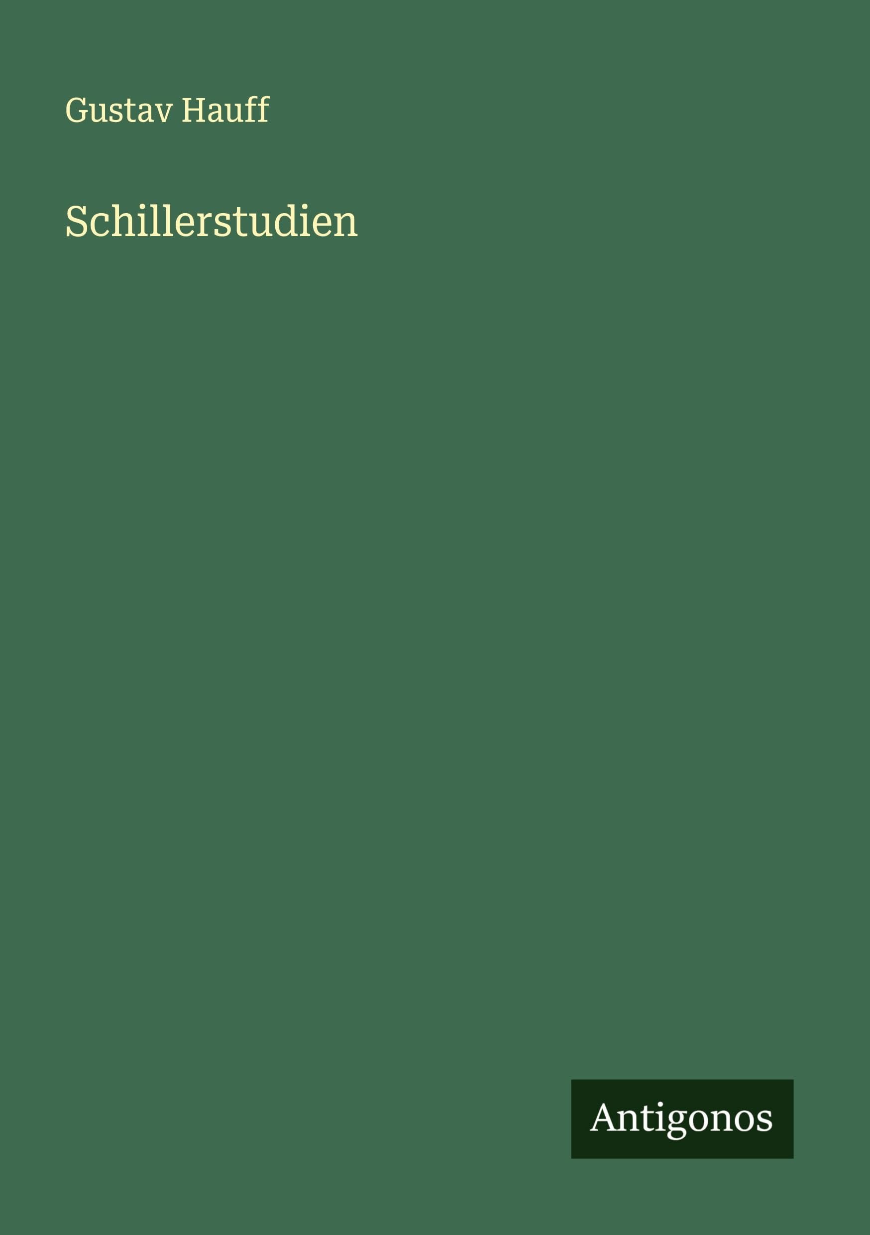 Schillerstudien
