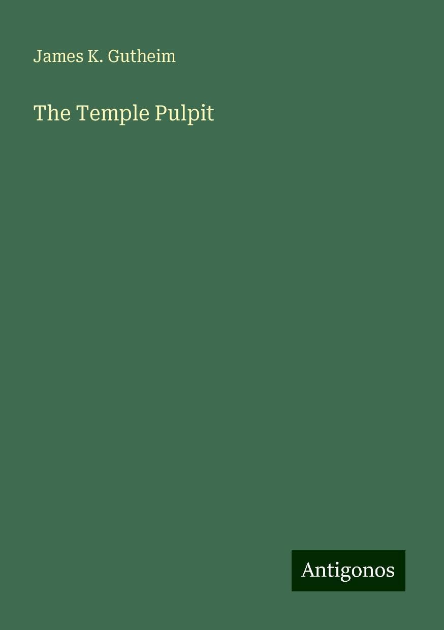 The Temple Pulpit