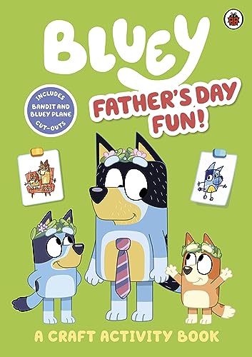 Bluey Fathers Day Fun Craft Book Taschenbuch