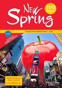 New Spring anglais 3e LV2, palier 1 A1-A2 : fichier tout-en-un