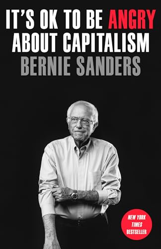 Its OK to Be Angry About Capitalism - Bernie Sanders Kartoniert (TB)