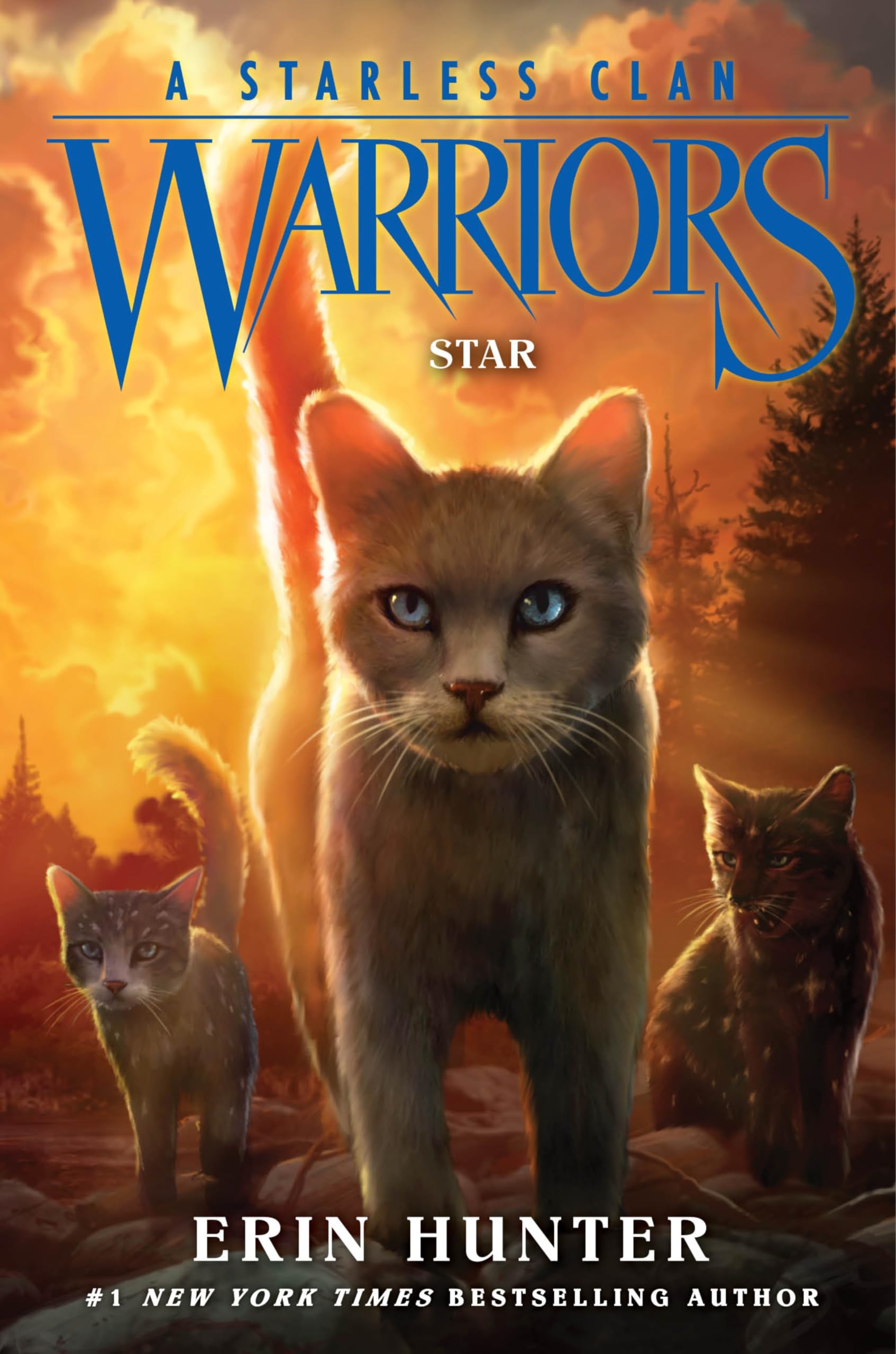 Erin Hunter Warriors, A Starless Clan #6, Star, The Epic Conclusion Of Riverclan's Struggle Against Darkness And Betrayal