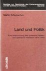 Land und Politik: Eine Untersuchung über politische Parteien und agrarische Interessen 1914-1923