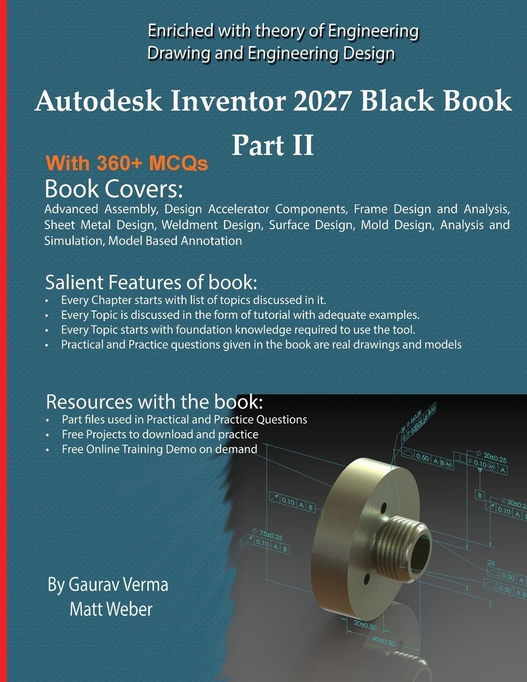 Autodesk Inventor 2027 Black Book Part II