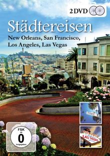 Städtereisen - New Orleans, San Francisco, Los Angeles, Las Vegas [2 DVDs]