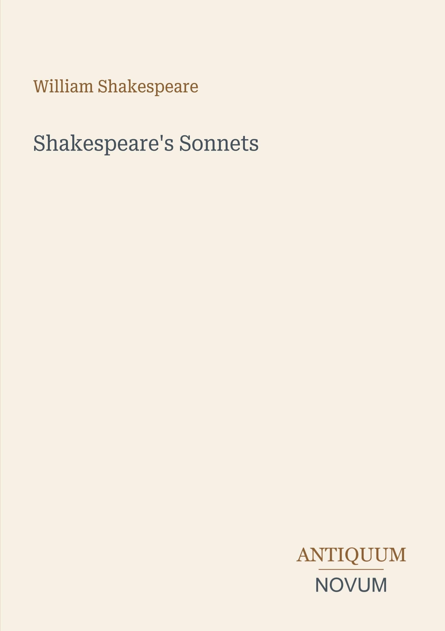 Shakespeare's Sonnets