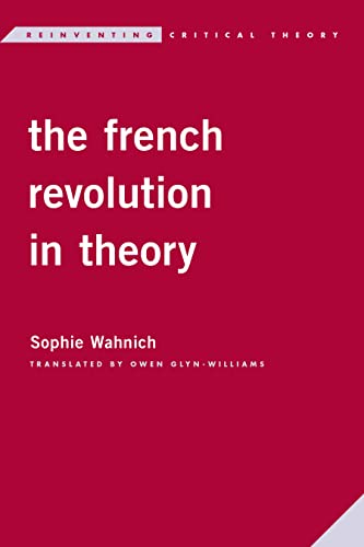 The French Revolution in Theory (Reinventing Critical Theory)
