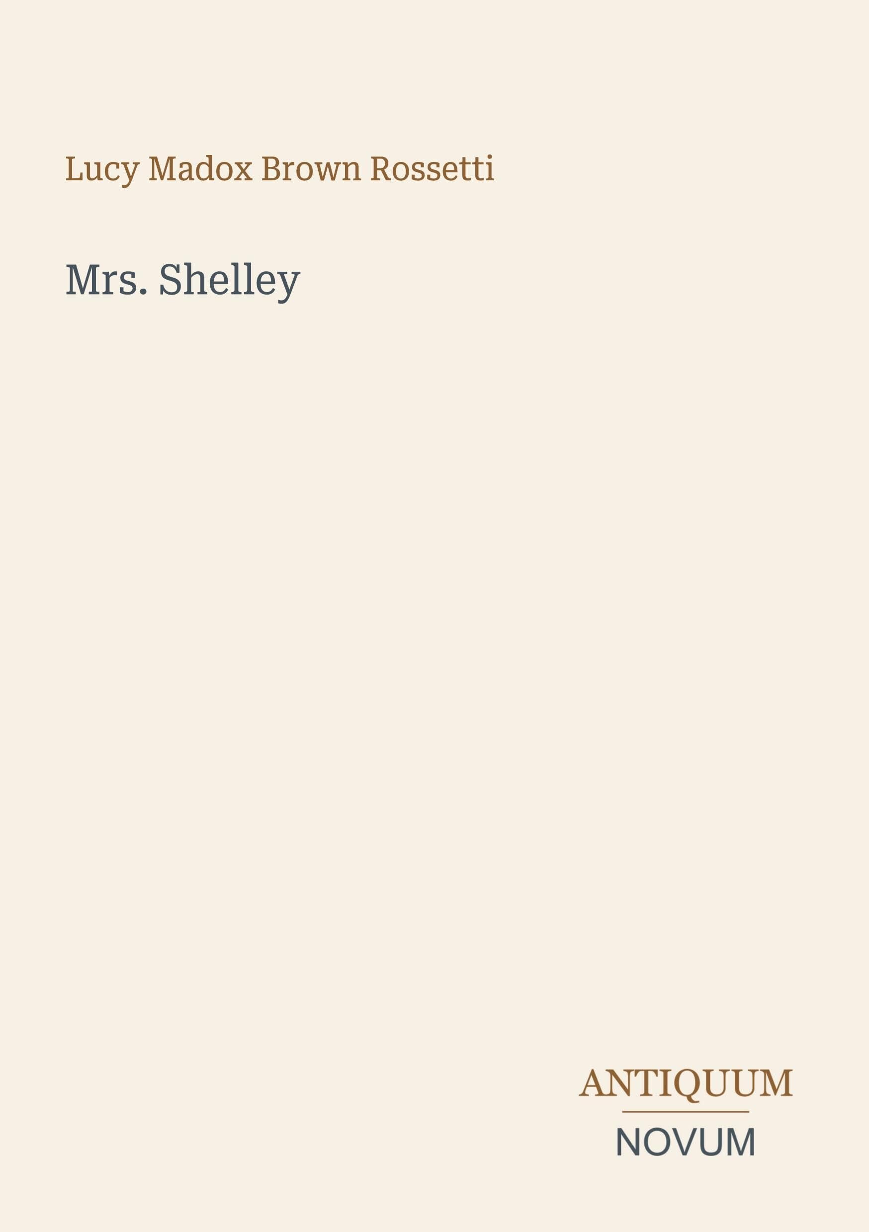 Mrs. Shelley