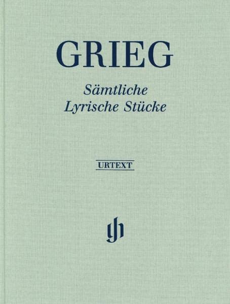 Edvard Grieg Sämtliche Lyrische Stücke; Leinen, Instrumentation, Piano Solo (G. Henle Urtext-Ausgabe)