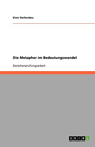 Die Metapher im Bedeutungswandel