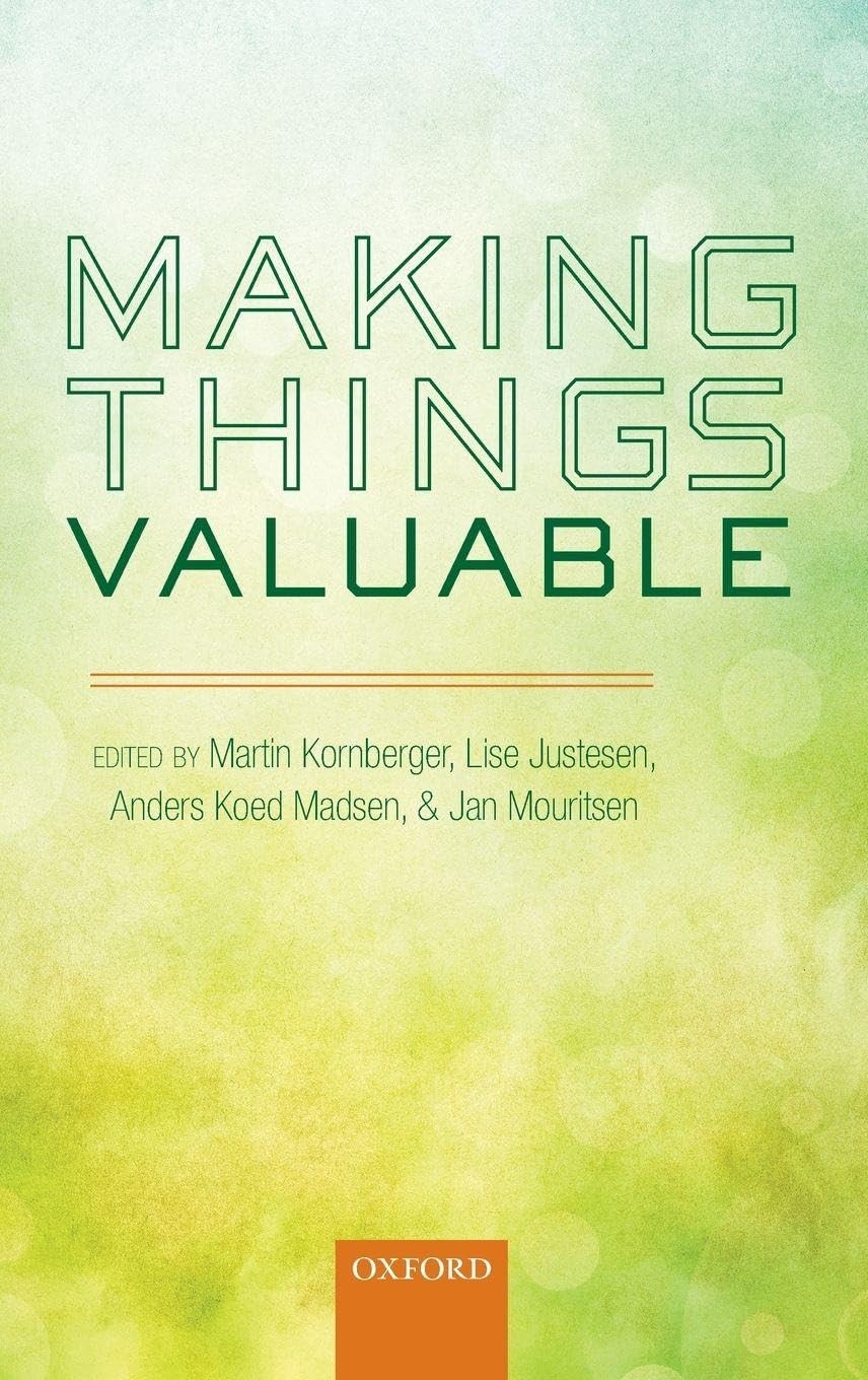 MAKING THINGS VALUABLE C