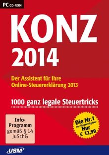 Konz Steuer 14 Der Assistent Fur Ihre Online Steuererklarung 13 Von Usm