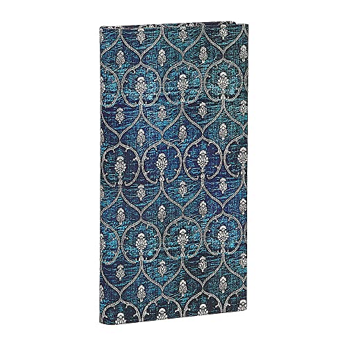 Carnet rigide Paperblanks Velours Bleu Slim Ligné 176p.