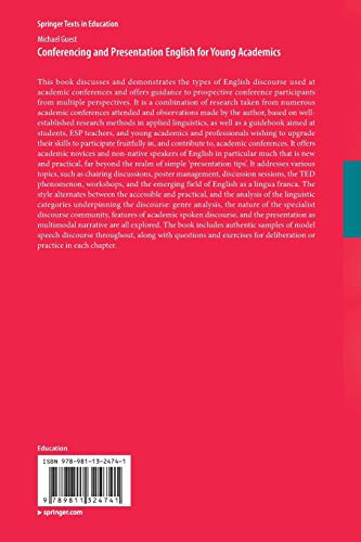 Conferencing and Presentation English for Young Academics (Springer Texts in Education)
