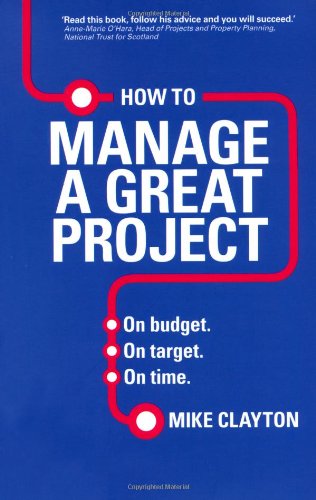 How to Manage a Great Project: On budget. On target. On time