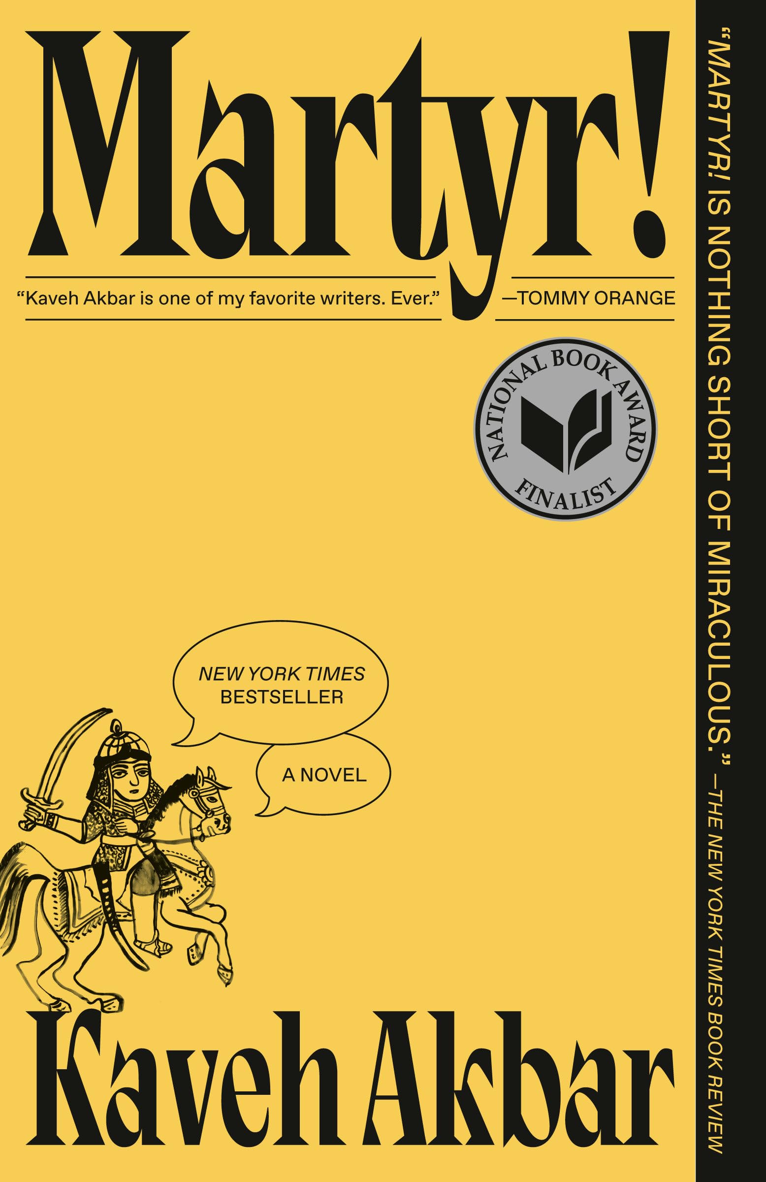 Akbar, Kaveh: Martyr! (National Book Award Finalist)