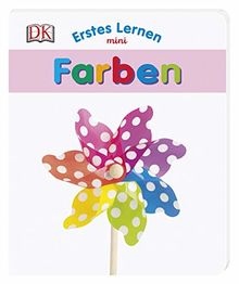 Erstes Lernen mini. Farben: Bildwörterbuch mit Glitzerfolie ab 1 Jahr