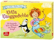 KliKlaKlang-Gedichte: 30 klassische Verse mit Kindern zum Klingen bringen. Kartenset für musikalische Früherziehung, Sprachförderung in der Kita oder ... Ideen für Kindergruppen auf DIN-A5-Karten)