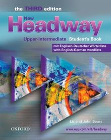 NEW HEADWAY UP INT 3E STUDENT BOOK WITH GERMAN WORDLIST