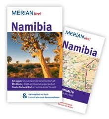 Namibia: MERIAN live! - Mit Kartenatlas im Buch und Extra-Karte zum Herausnehmen