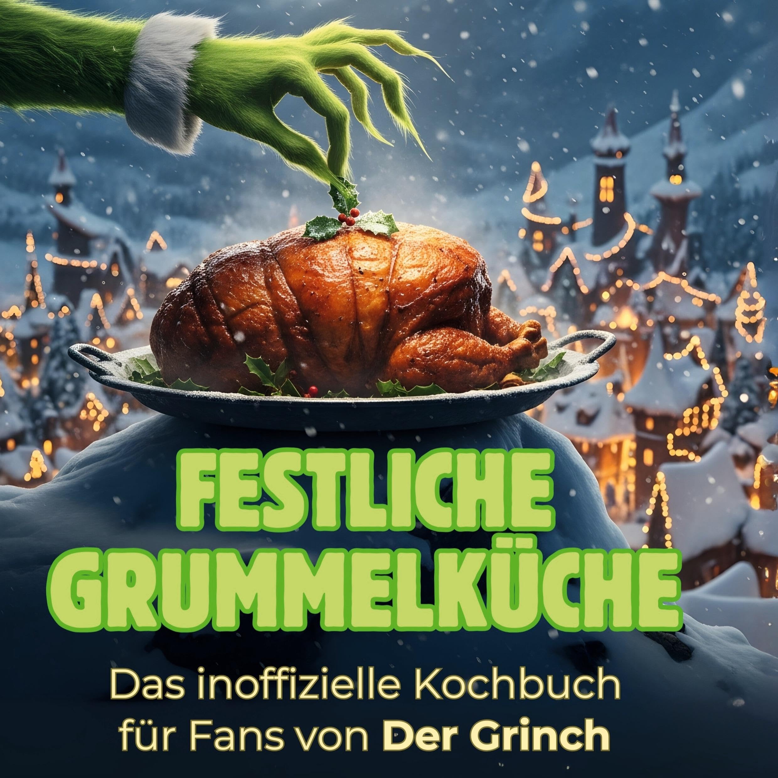 Festliche Grummelküche: Das inoffizielle Kochbuch für Fans von Der Grinch