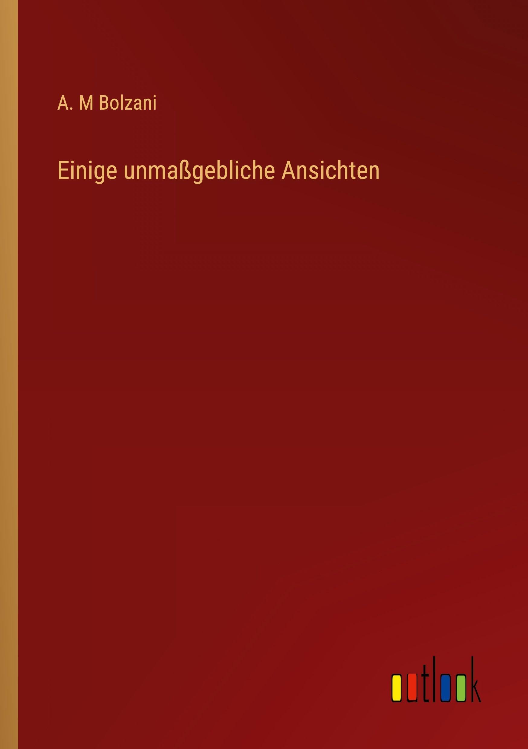 Einige unmaßgebliche Ansichten