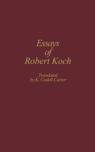 Essays of Robert Koch (Contributions in Military Studies)