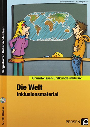 Die Welt - Inklusionsmaterial Erdkunde m 1 CD-ROM - Elena Schönhals Cathrin Spellner Kartoniert (TB)