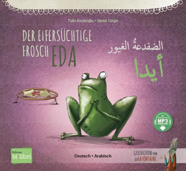 Der eifersüchtige Frosch Eda (Deutsch-Arabisch)