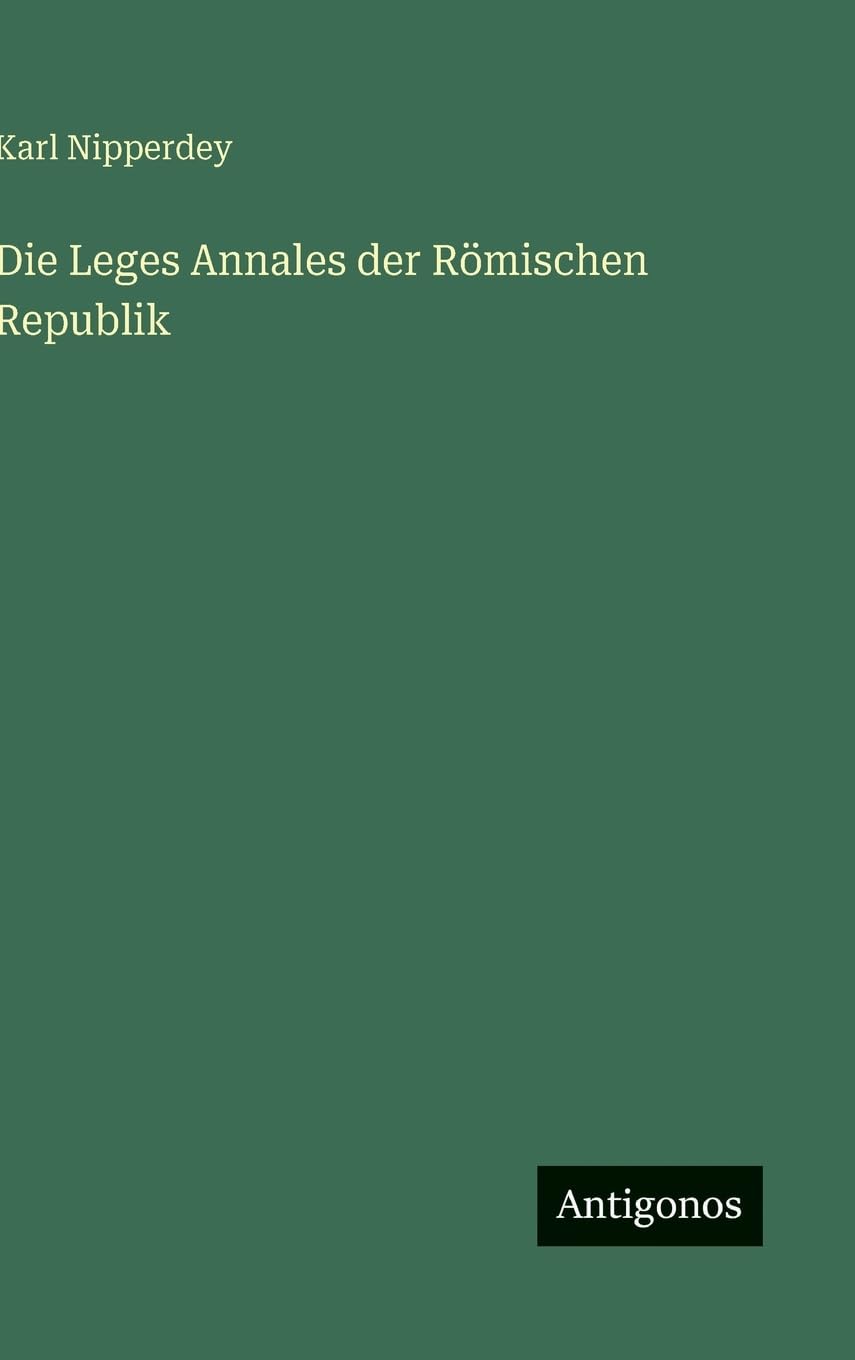 Die Leges Annales der Römischen Republik